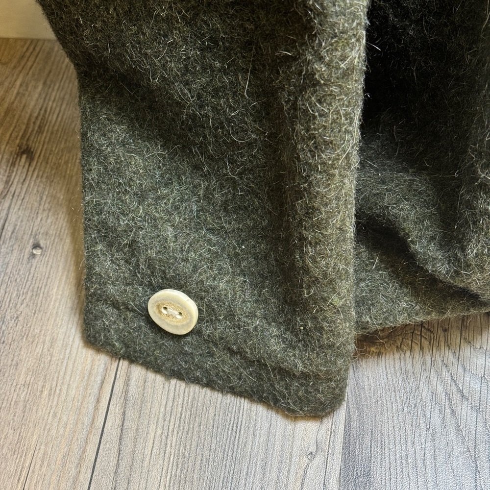 Fjall Wool Pullover Sweater Jacket Medium Green F… - image 4